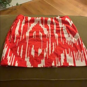 Jcrew Aztec print skirt size 2 never worn